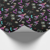 Papierschoenen met onmiddellijke verpakking cadeaupapier (Hoek)