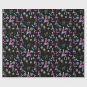 Papierschoenen met onmiddellijke verpakking cadeaupapier (Vlak)