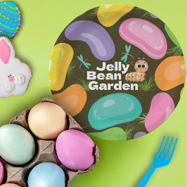 Papierschotels Jelly Bean Tuin Paasfeestje Papieren Bordje