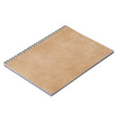 Papierschraapstructuur decoratief notitieboek (Linkerzijde)