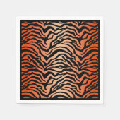 Papierservetten met grote strips servet (Voorkant)