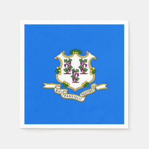 Papierservetten met patriottische vlag van Connect Servet