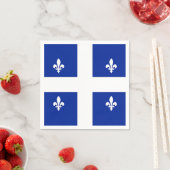 Papierservetten met vlag van Quebec Servet (Insitu)