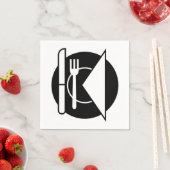 Papierservetten plaatsen servet (Insitu)