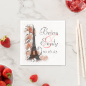 papierservetten voor Eiffeltoren in Parijs Servet (Insitu)