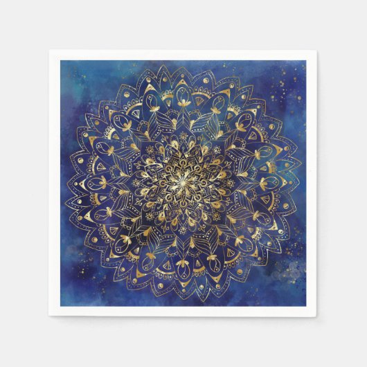 Papierservietten Mandala Design Servet (Voorkant)