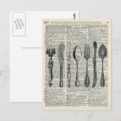  papierset briefkaart (Voorkant / Achterkant)