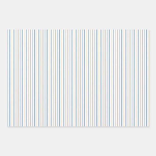 Papierset met onmiddellijke verpakking - blauwe ra inpakpapier vel (Voorkant 2)