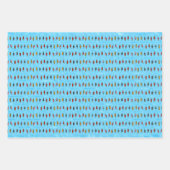 Papierset met onmiddellijke verpakking - Geviste b Inpakpapier Vel (Voorkant 2)