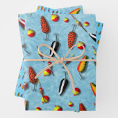 Papierset met onmiddellijke verpakking - Geviste b Inpakpapier Vel (In situ)