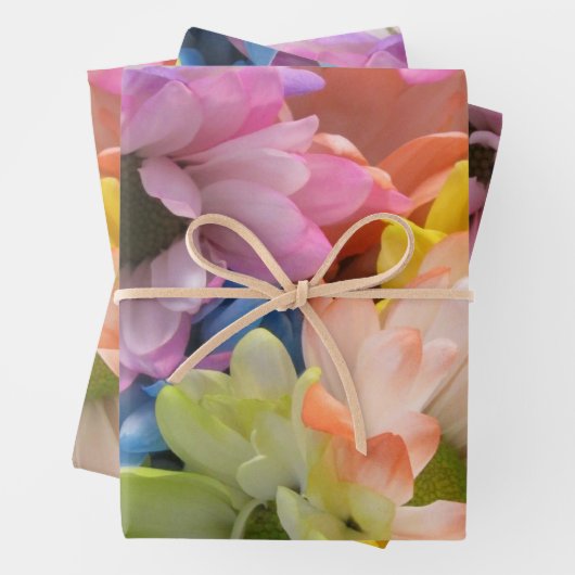 Papierset met onmiddellijke verpakking - Multi-Col Inpakpapier Vel (In situ)