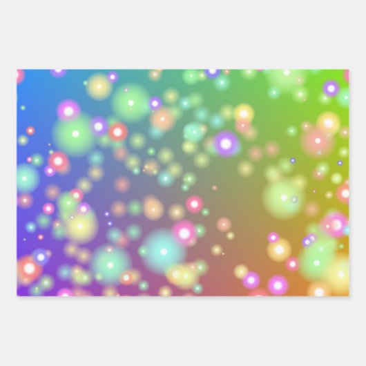 Papierset met onmiddellijke verpakking - Vuurvlakk Inpakpapier Vel (Voorkant)