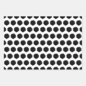 Papierset met onmiddellijke verpakking - zwart got inpakpapier vel (Voorkant 2)