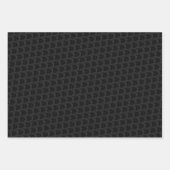 Papierset met onmiddellijke verpakking - zwart got inpakpapier vel (Voorkant 3)