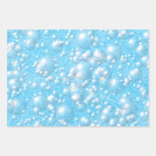 Papierset verpakken - Buizen in pool Inpakpapier Vel (Voorkant 3)