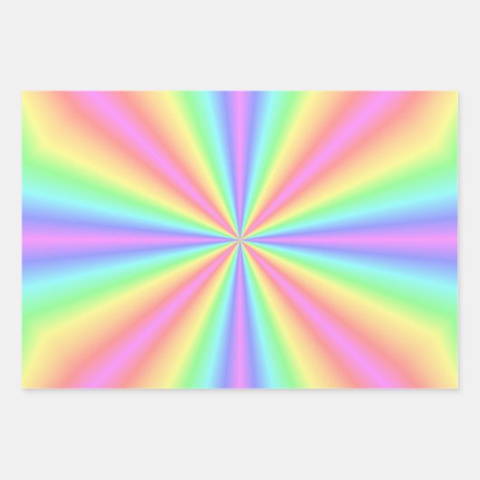 Papierset voor onmiddellijke verpakking - Groovy R Inpakpapier Vel (Voorkant 2)