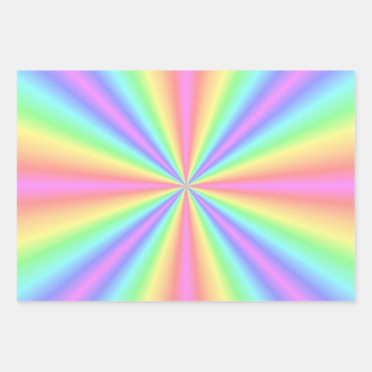 Papierset voor onmiddellijke verpakking - Groovy R Inpakpapier Vel (Voorkant)