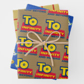 Papierset voor speelgoed samenvoegen inpakpapier vel (In situ)