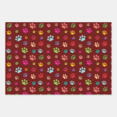 Papiersets verven voor ontwerp verfijnen inpakpapier vel (Voorkant)