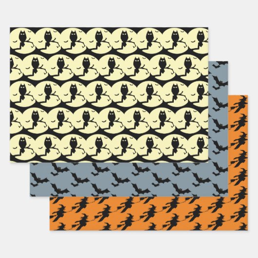 Papiersets voor haktig ontwerp inpakpapier vel (Set)