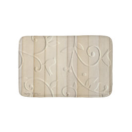  papierstrips in reliëf badmat