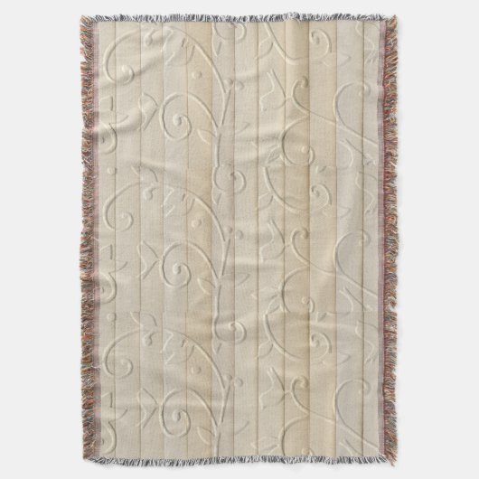  papierstrips in reliëf deken (Voorkant Verticaal)