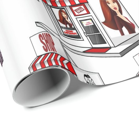 Papierstylist overvullen cadeaupapier (Rol Hoek)