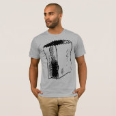 Papiertas Mannen T-shirt (Voorkant volledig)