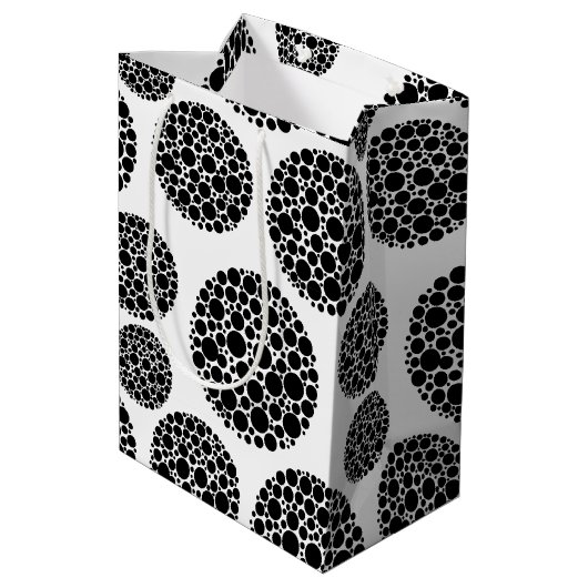 Papiertas Medium Cadeauzakje (Achterkant Gekanteld)