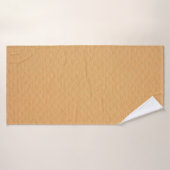 Papiertextuur gefactureerd goud badhanddoek (Badhanddoek)