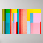 Papiertextuur - kleurig achtergrondontwerp poster (Voorkant)