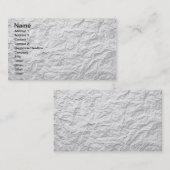 Papiertextuur, ruw voor achtergrond 2 visitekaartje (Voorkant / Achterkant)