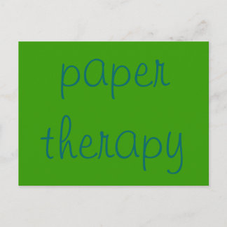 papiertherapie briefkaart