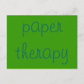 papiertherapie briefkaart (Voorkant)