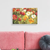 Papierveld Canvas Afdruk (Insitu (Woonkamer))