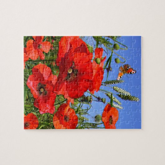 Papierveld Legpuzzel (Horizontaal)