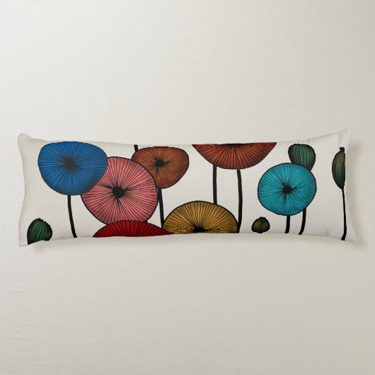 Papierveld Lichaamskussen (Achterkant)