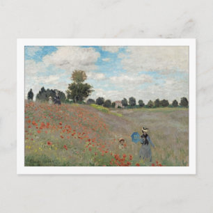 Papierveld naar Monet Briefkaart