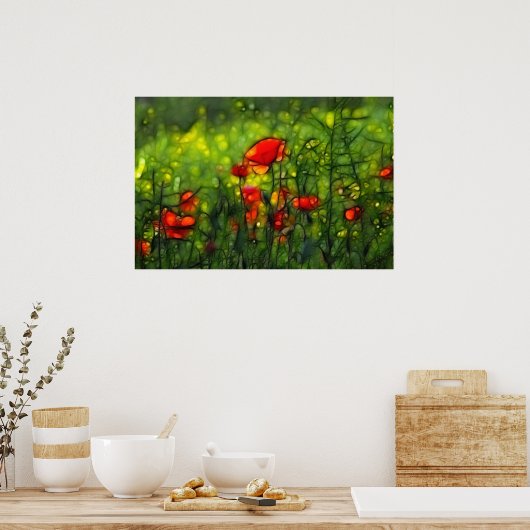 Papierveld Poster (Keuken)