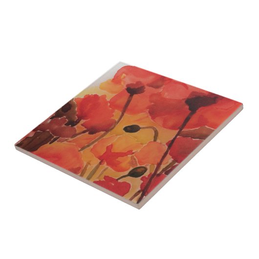 Papierveld Tegeltje (Zijkant)