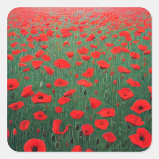 Papierveld Vierkante Sticker (Voorkant)