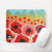 Papiervelden Muismat (Met muis)