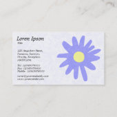Papierventiel - Pastel blauw Visitekaartje (Achterkant)