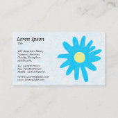 Papierventiel - Sky Blue Visitekaartje (Achterkant)