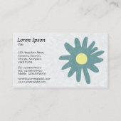 Papierventilator - groen voor wegvervoer visitekaartje (Achterkant)