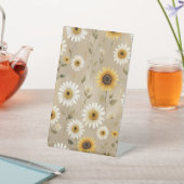 papierverhemelte reclamebord met voetstuk (Insitu)