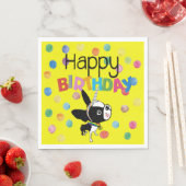 Papierverjaardagsnapkin Mirabelle van Boston Terri Servet (Insitu)