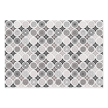 Papierverpakkingsset van 3 vellen abstracte mandal