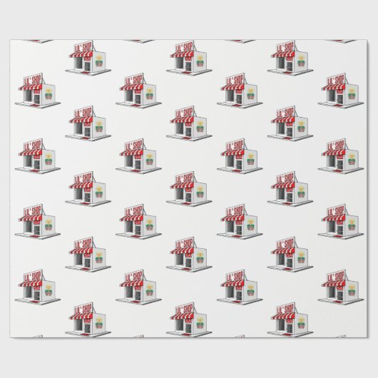 Papierverwerker voor verpakking cadeaupapier (Vlak)