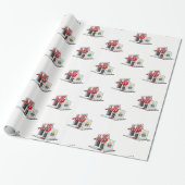 Papierverwerker voor verpakking cadeaupapier (Uitgerold)